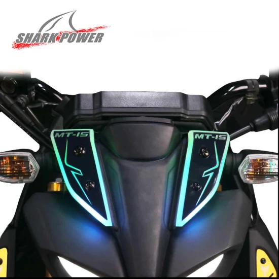 오토바이 액세서리 예비 부품 LED 라이트 스트립 야마하 Mt15에 대한 멋진 모터 자전거 장식 조명